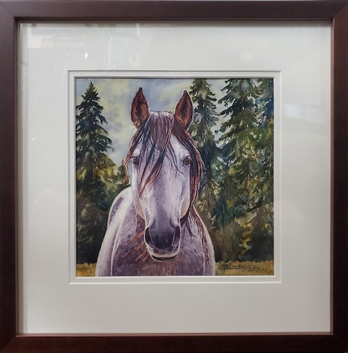 Click to view detail for If Wishes Were Horses 9x9 $567